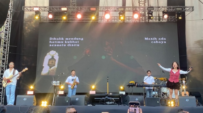 Penampilan Idgitaf di Nanaba Stage Cherrypop 2026 (Suara.com/Dita)