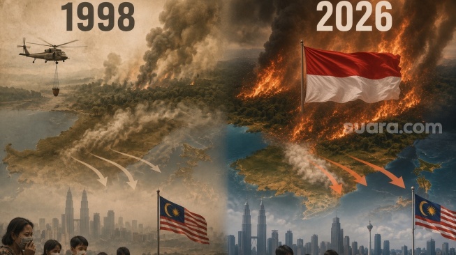 Kalimantan Kembali Terbakar, Malaysia Mulai Terganggu: Hantu Krisis Asap 1998 Muncul Lagi