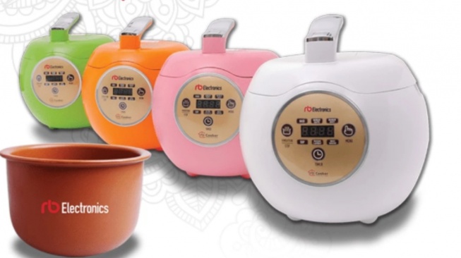 RB Cooker Ceramic Rice Cooker. [Shopee/RB Elektronik]