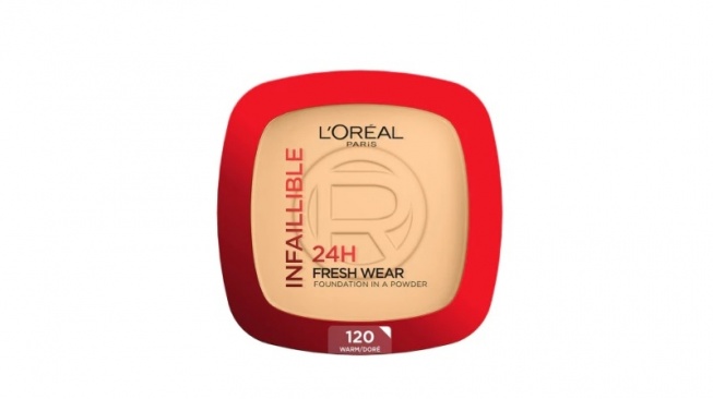 L'Oreal Paris Infallible 24h Fresh Wear Powder Foundation (Shopee)