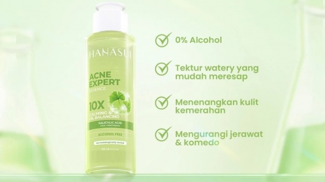 Hanasui Acne Expert Toner Essence (Shopee)