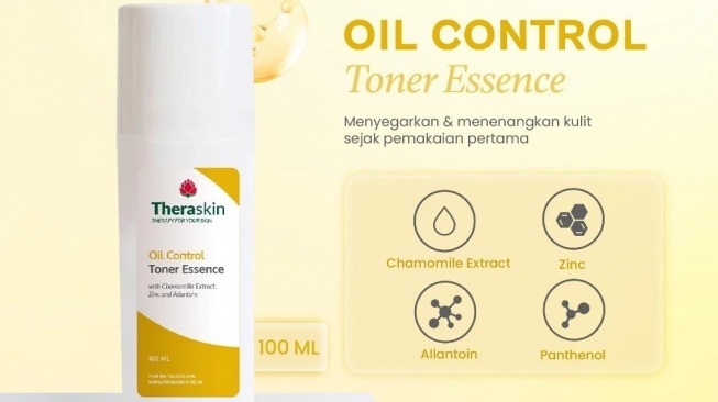 Theraskin Oil Control Toner Essence (Shopee)