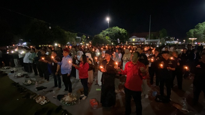 Pati Kompak! Ratusan Ormas Deklarasi Damai di Alun-alun, Tegaskan Tolak Aksi Provokatif
