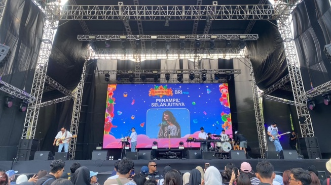 Penampilan Idgitaf di Nanaba Stage Cherrypop 2026 (Suara.com/Dita)