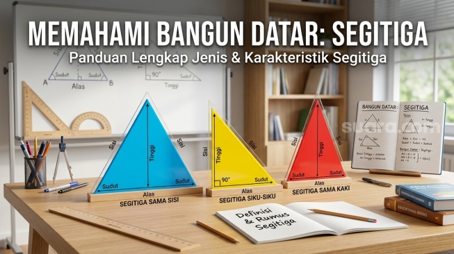 Cara Mudah Mencari Tinggi Segitiga jika Luas dan Alas Sudah Diketahui