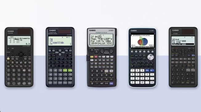 Kalkulator Casio. (casio.com/id)