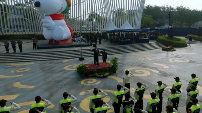 CCTV Tangkap Gerak-gerik Terduga Curanmor di Kawasan Osaka, Dua Pria Langsung Diringkus [Istimewa]