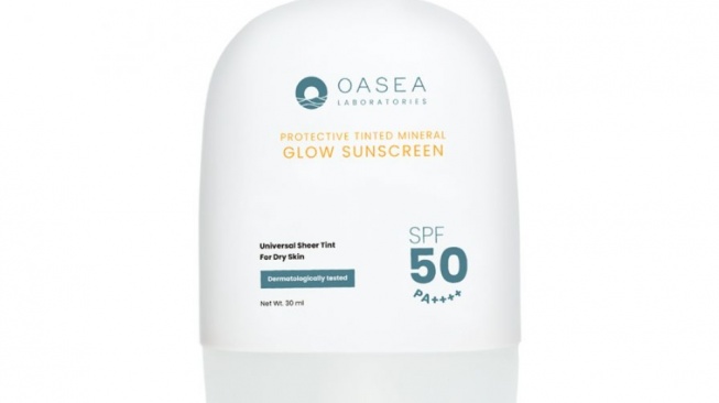 OASEA Protective Tinted Mineral Glow Sunscreen SPF 50 PA++++