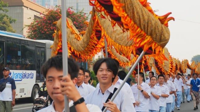 Parade budaya dalam kegiatan Ragamuda 2026 [dok.Ragamuda]. 