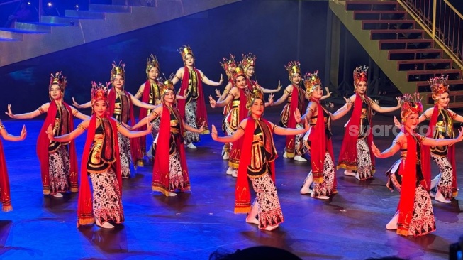 Pagelaran Sabang Merauke 2026 "Hikayat Srikandi Nusantara" di Indonesia Arena, Kompleks GBK, Senayan, Jakarta 21-23 Agustus 2026. (Suara.com/Dini Afrianti Efendi)