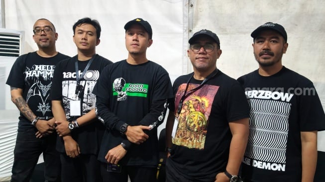 Seringai dalam acara Magnumotion Loud Fest di Sentul, Bogor pada Sabtu, 22 Agustus 2026