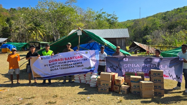 PTBA Hadir untuk NTT, Salurkan Bantuan bagi Warga Terdampak Bencana