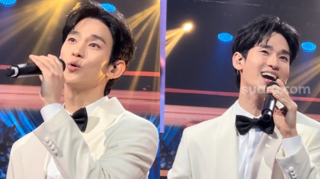 Kim Soo Hyun Tampil Memukau di HUT RCTI ke-37, Nyanyi Dreaming hingga Main 'Sinetron'