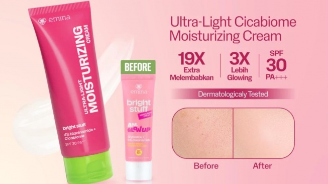 Moisturizer Lokal di Bawah Rp50 Ribu. (Shopee)