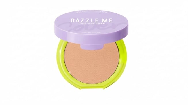 DAZZLE ME Better Than Filter Double Kill Two Way Cake Pressed Powder