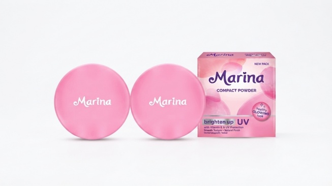 Marina Glow Ready UV Brighten Up Compact Powder