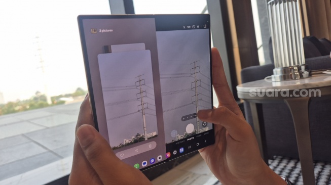 Samsung Galaxy Z Fold8 Ultra. [Suara.com/Dythia]