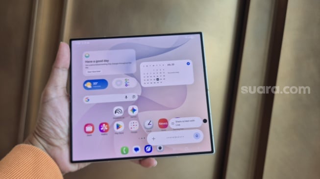 Samsung Galaxy Z Fold8 Ultra. [Suara.com/Dythia]