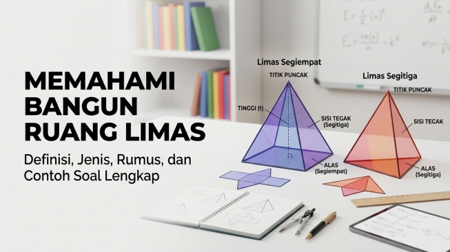 Menghitung Rumus Volume dan Luas Permukaan Limas: Belajar dari Keajaiban Piramida