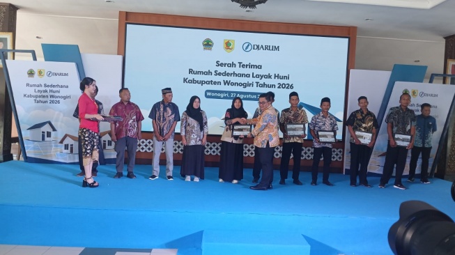 Tuntas Direnovasi, 10 Warga Wonogiri Kini Dapatkan Rumah Sederhana Layak Huni