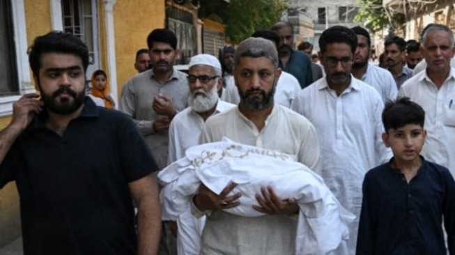Kebakaran di RS Pakistan [Istimewa]