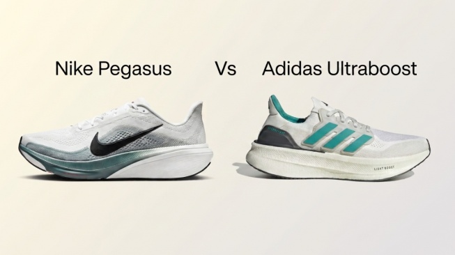 Nike Pegasus Vs Adidas Ultraboost, Mana yang Lebih Mantap untuk Lari?