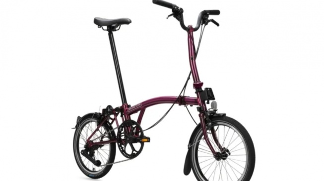 sepeda lipat Brompton C Line. [Brompton]
