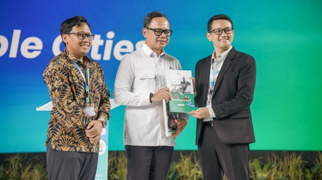 Wamendagri Bima Arya Sugiarto dalam Indonesia Sustainability 360 Forum 2026. (Dok: IS360Forum)