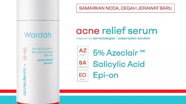 Wardah Acnederm Acne Relief Serum (Shopee)