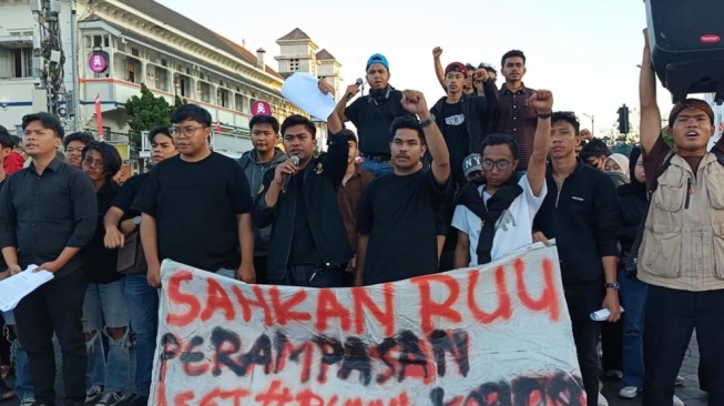 Forum BEM DIY Demo di Jogja, Bawa 10 Tuntutan ke Pemerintah
