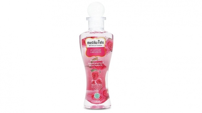 Mustika Ratu Face Toner Rose Penyegar Sari Mawar (Shopee)