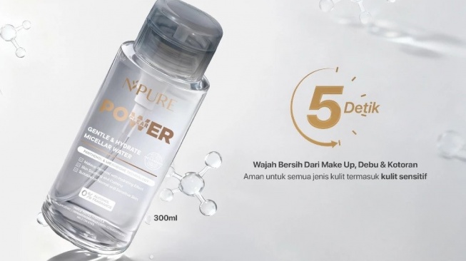 NPURE Gentle & Hydrate Micellar Water (Shopee)