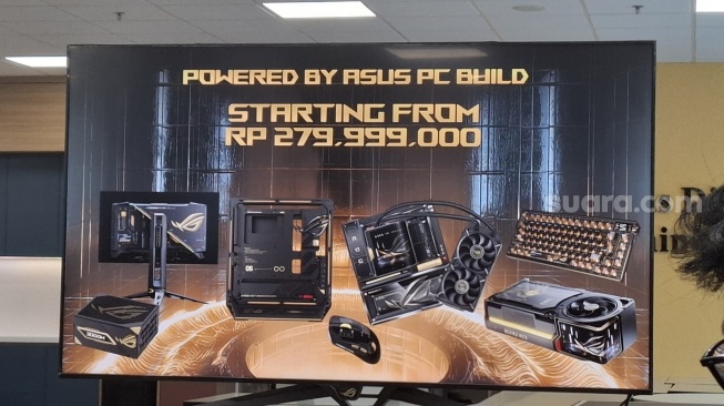 ROG Rayakan 20 Tahun dengan RTX 5090 hingga Monitor 540Hz, Harga Paket Tembus Rp279 Juta