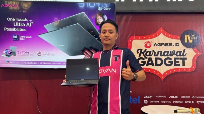 ADVAN Hadirkan ADVAN V11 dan AIGEN Ultra T di AGRES.ID Karnaval Gadget Yogyakarta