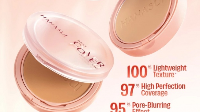 Hanasui Daily Cover Two Way Cake (Shopee)