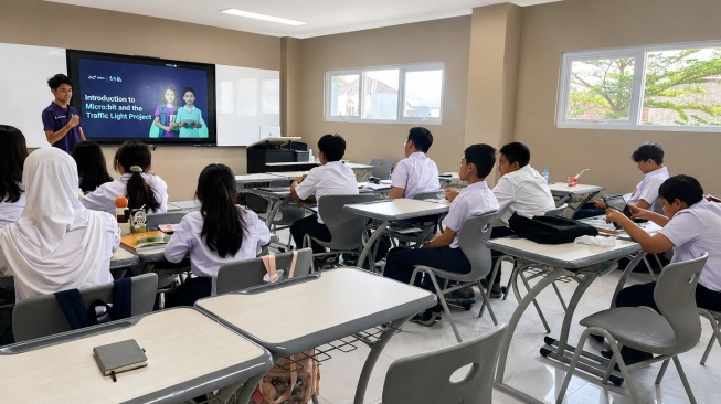 Pembelajaran coding dan robotik. [ist]