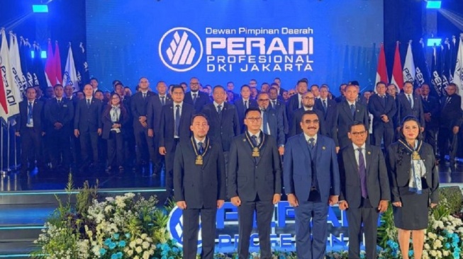 Resmi Dilantik, Harris Arthur Hedar Minta DPD PERADI Profesional Jakarta Jadi Barometer Hukum