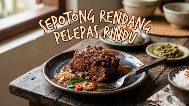 Sepotong Rendang Pelepas Rindu