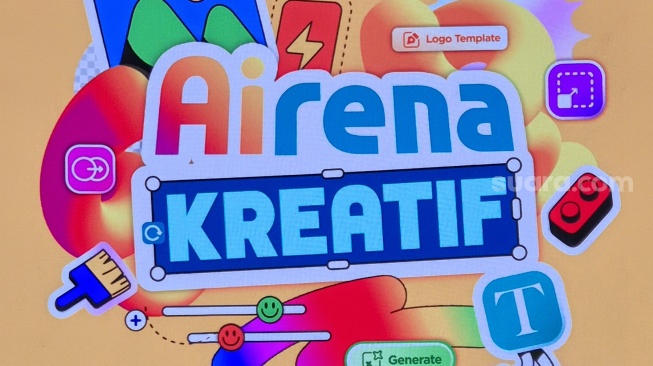 IM3 dan Adobe Express memperkenalkan Airena Kreatif di Jakarta, Jumat (28/8/2026). [Suara.com/Dythia]