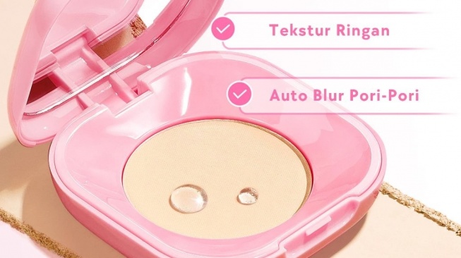 Glad2Glow Perfect Blurring Powder Foundation (Shopee)