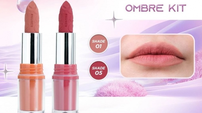 Bundle ombre lipstik. (Shopee)