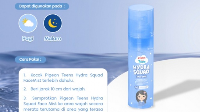 Pigeon Hydra Squad Face Mist