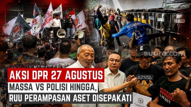 Dari Ketegangan Massa Hingga Desakan RUU Perampasan Aset saat Demo 27 Agustus