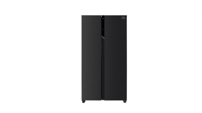 GEA Kulkas Side By Side 472 Liter Inverter G2D-472R-BLACKINOX