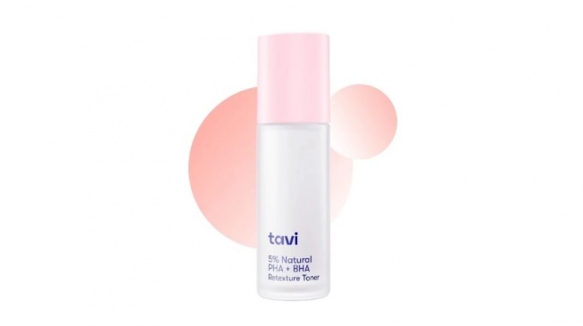 TAVI 5% Natural PHA + BHA Retexture Toner (Shopee)