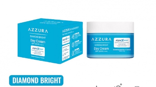 Azzura Diamond Bright Day Cream (Shopee)