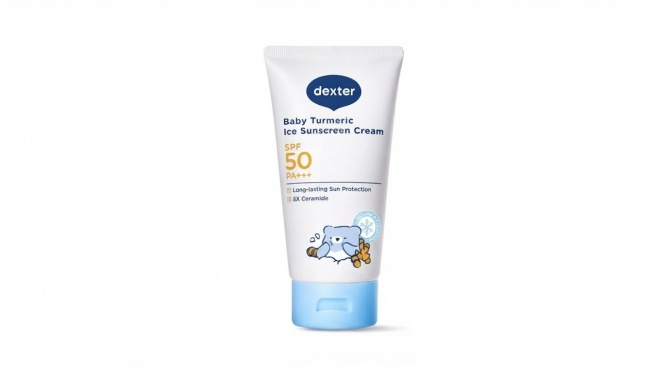 Dexter Baby Turmeric Ice Sunscreen Cream SPF 50 PA+++