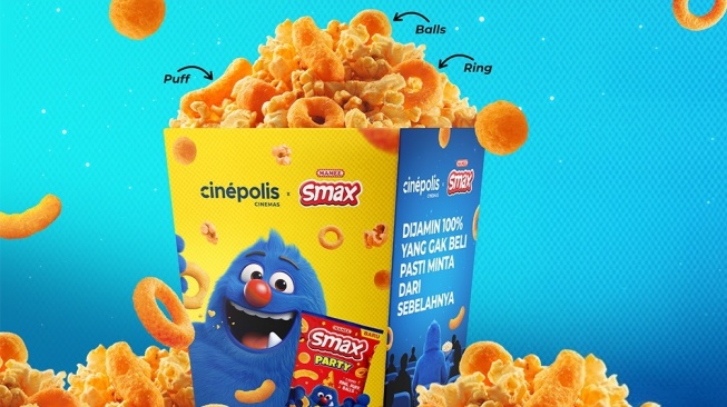 Teman Nonton Bukan Sekadar Popcorn, Ada Camilan Renyah dengan Tiga Bentuk Sekaligus!