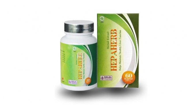 Hepaherb hadir sebagai suplemen herbal dengan kombinasi temulawak, kunyit, sambiloto, dan asam jawa untuk membantu memelihara kesehatan fungsi hati. [Dok Pribadi]