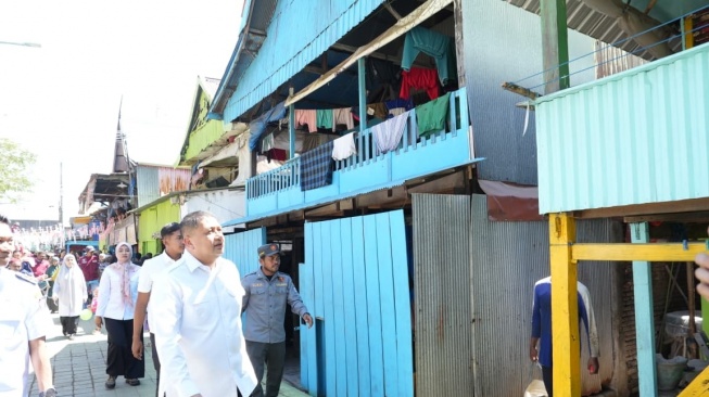 200 Rumah Disulap Jadi Kampung Warna-Warni, Wajah Baru Pintu Masuk Makassar